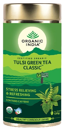 Té verde orgánico Tulsi Classic India