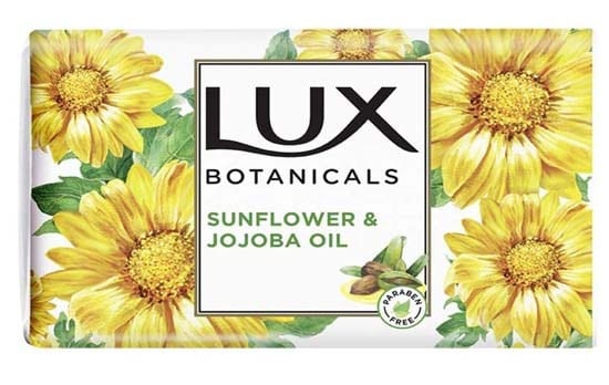 Jabón en barra de aceite de girasol y jojoba de Lux Botanicals