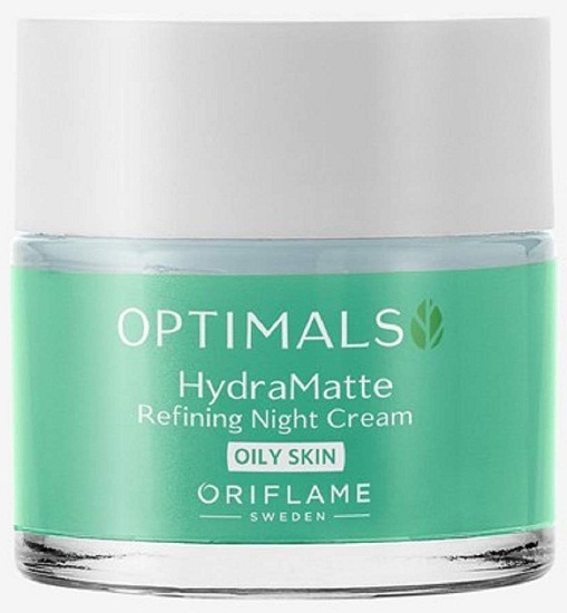 Oriflame Optimals Hydra Matte Refining Night Cream
