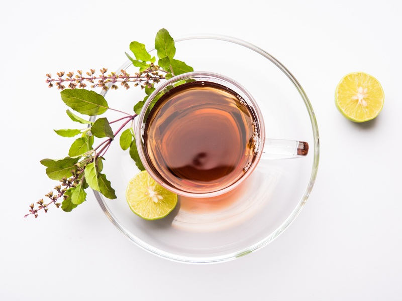 Los mejores beneficios del té Tulsi (té de albahaca sagrada) para la piel y la salud