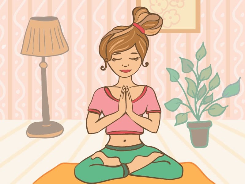 Le migliori posizioni yoga per il mal di testa