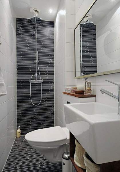 Diseños de baños pequeños con ducha