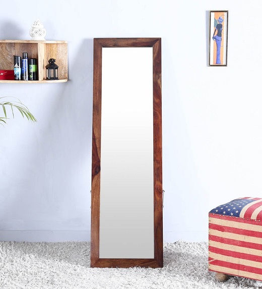 espejo de pared rectangular moderno