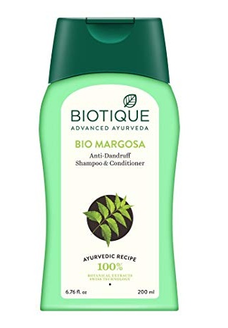 Champú y acondicionador anticaspa Biotique Bio Neem Margosa