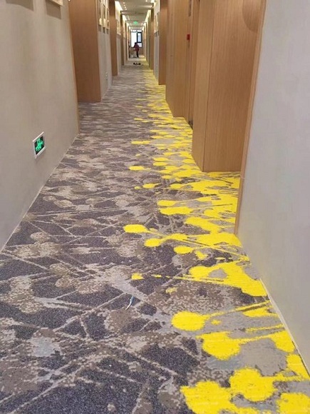 Diseño de alfombra de pasillo