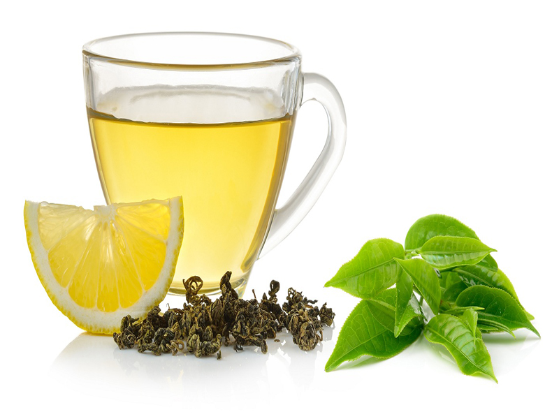beneficios del té verde con limón