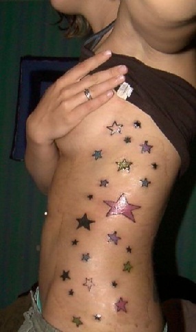 Tatuaje De Estrella De Cuerpo Completo