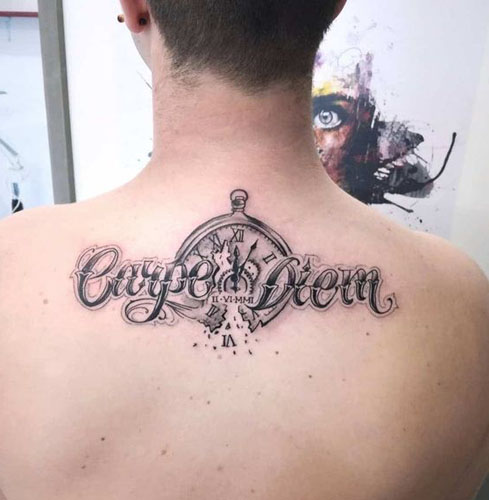 Los mejores diseños de tatuajes de Carpe Diem 4