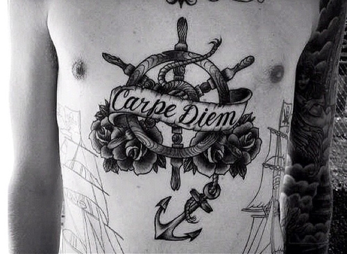 Diseños de tatuajes Carpe Diem -3