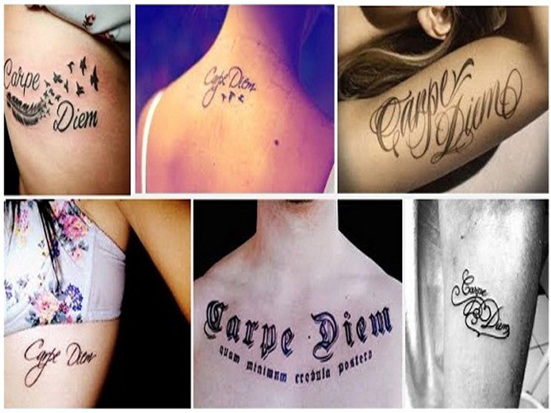 Los mejores diseños de tatuajes de Carpe Diem con significados