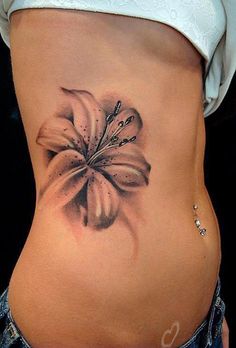 Tatuaggio Fiore Di Ibisco