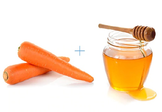 Mascarilla de zanahoria, miel y aloe