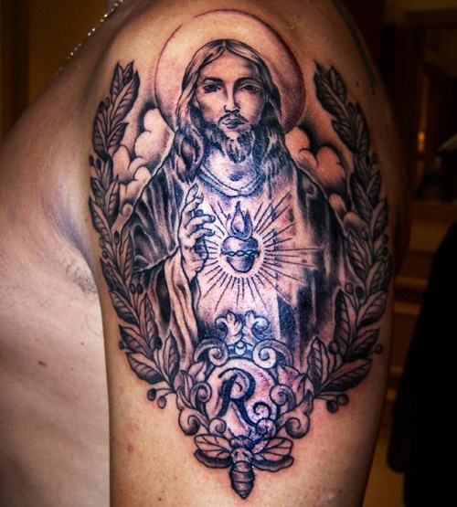 Tatuaje De Jesús Para Hombres