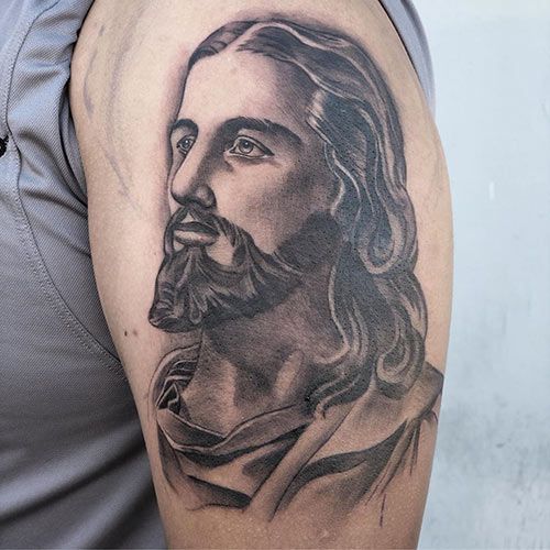 Los mejores diseños de tatuajes de Jesús 1