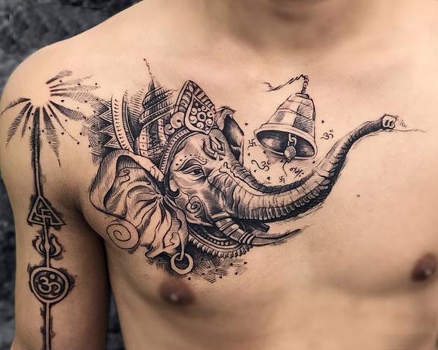 Mejores diseños de tatuajes de Lord Ganesha 3