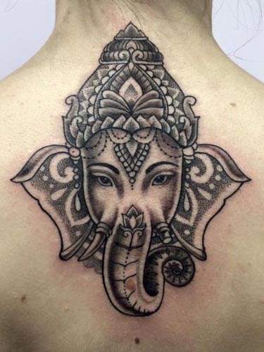 Mejores diseños de tatuajes de Lord Ganesha 4