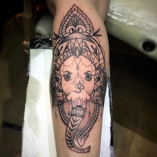 Mejores diseños de tatuajes de Lord Ganesha 5