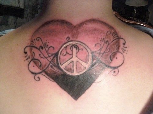 Mejores diseños de tatuajes de paz 6