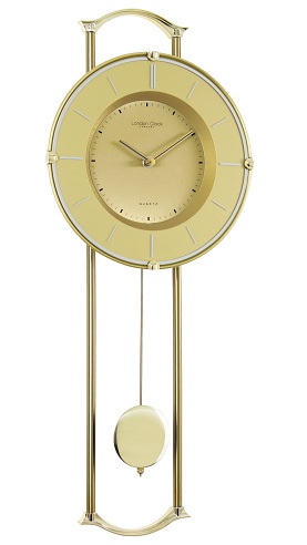 Reloj de pared vintage con péndulo