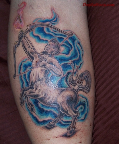 Disegni del tatuaggio del segno zodiacale del Sagittario