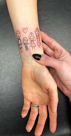 Disegni del tatuaggio della famiglia 7