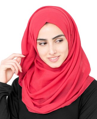 Estilo Hijab Rojo