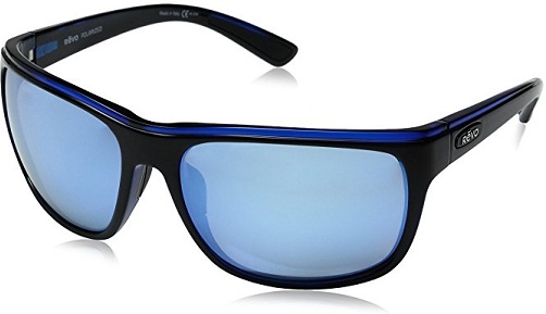Gafas de sol polarizadas rectangulares azules