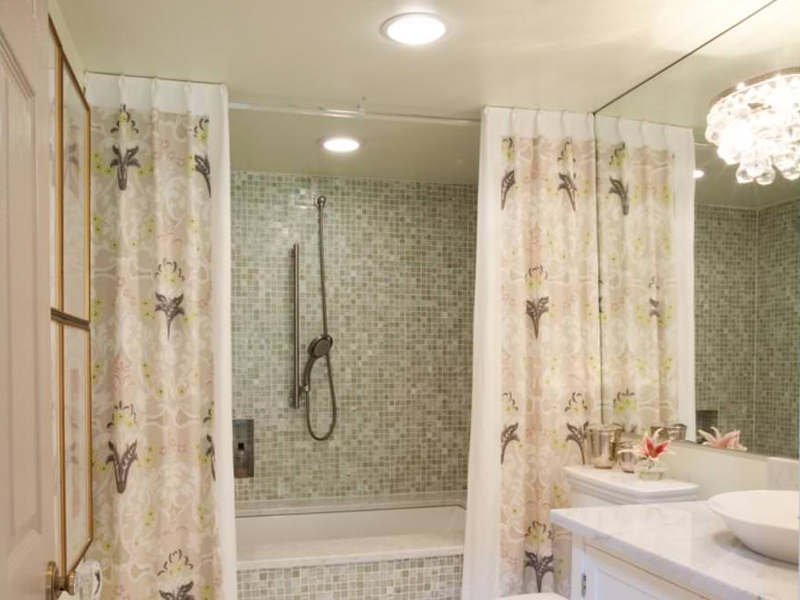 Los mejores diseños de cortinas de baño