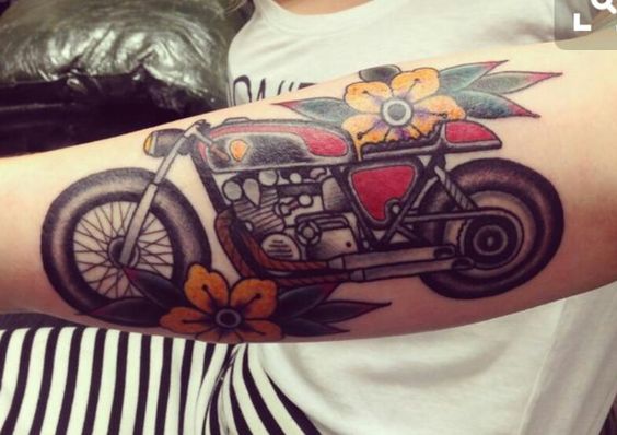 Disegni del tatuaggio del motociclista 2