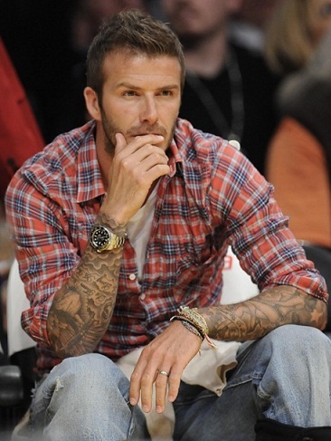 disegni del tatuaggio Beckham