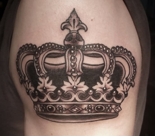 Tatuaggio Corona Imperiale Della Regina