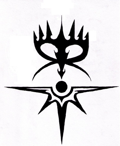Disegni del tatuaggio della corona tribale