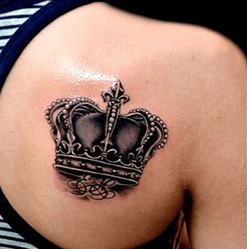 Disegni del tatuaggio della corona 1