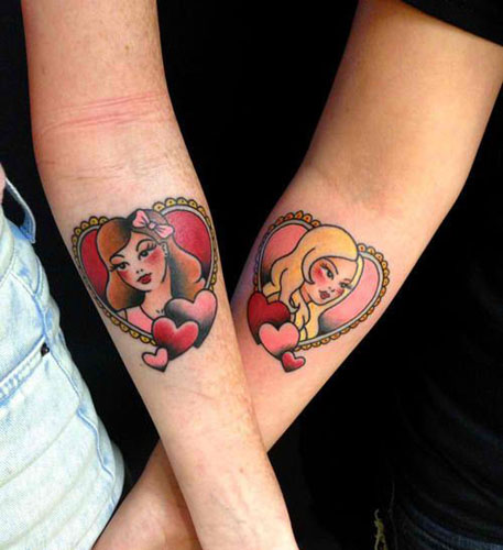 Disegni del tatuaggio dell'amicizia 3