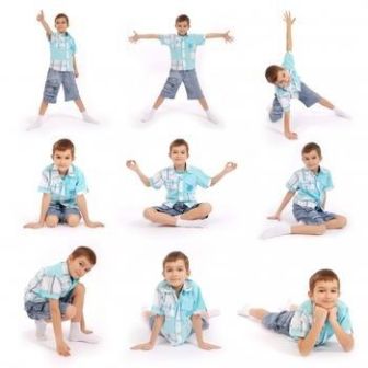 asanas de yoga para niños (niños)