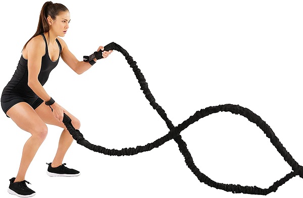 Battle Rope - esercizi per sbarazzarsi del grasso delle ascelle