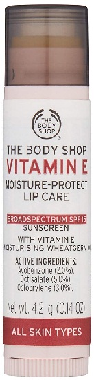Body Shop Vitamina E en barra para el cuidado de los labios