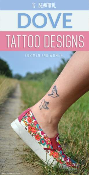 mejores diseños de tatuajes de paloma