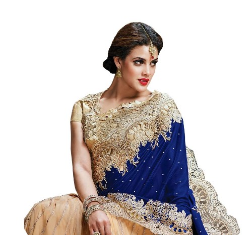 Sari azul Ultimate Stylist Edition