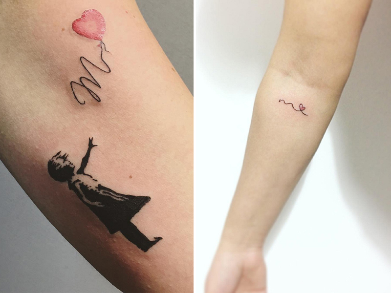 Disegni del tatuaggio della lettera M