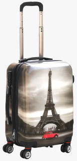 Trolley per bagagli Torre Eiffel per uomo
