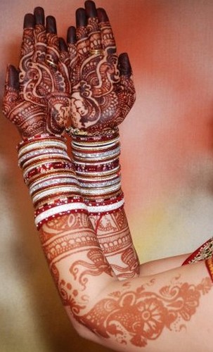 Rajasthani Mehndi modelli per le spose