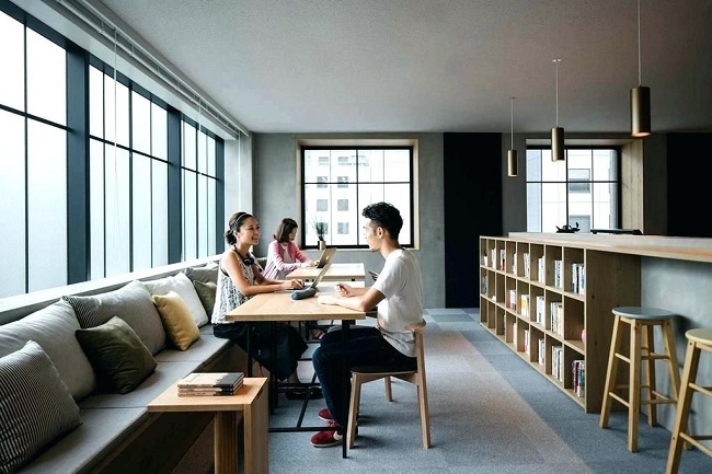 Diseño de interiores de oficinas japonesas
