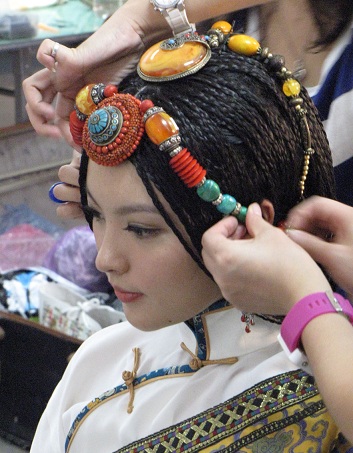Accesorio Tikka de cabeza tibetana