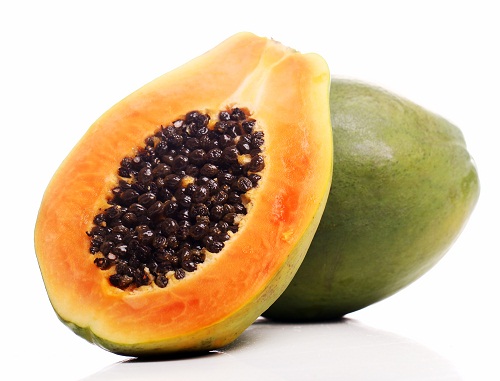 Los mejores consejos de belleza para las espinillas: papaya cruda