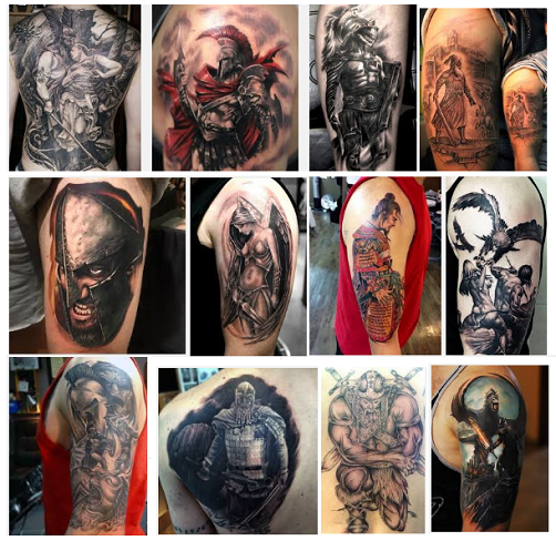 disegni-e-significati-del-tatuaggio-miglior-guerriero-con-immagini
