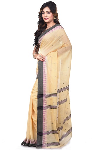 Sari di cotone Shantipuri