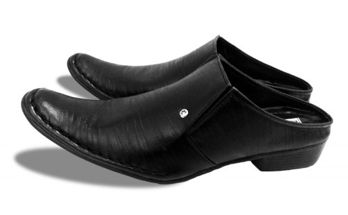 Zapatos formales abiertos sin cordones para hombres -26
