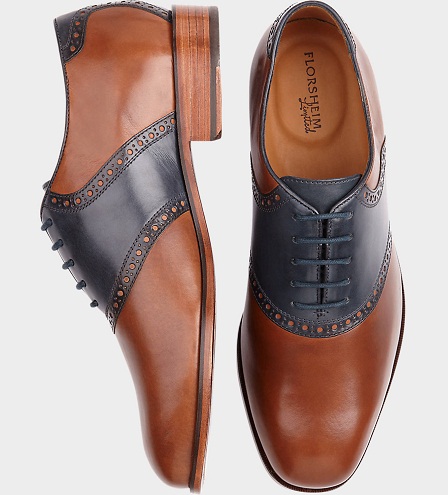 Zapatos formales Saddle para hombre
