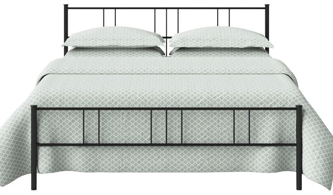 Diseño de cama de hierro